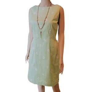 NWT Amanda Smith Green Floral Dress